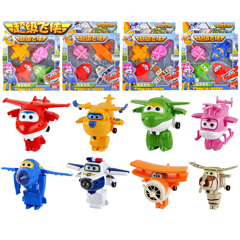 Super Wings Cool Transformation Toy Set, video game bingo lottery machine Item Picture