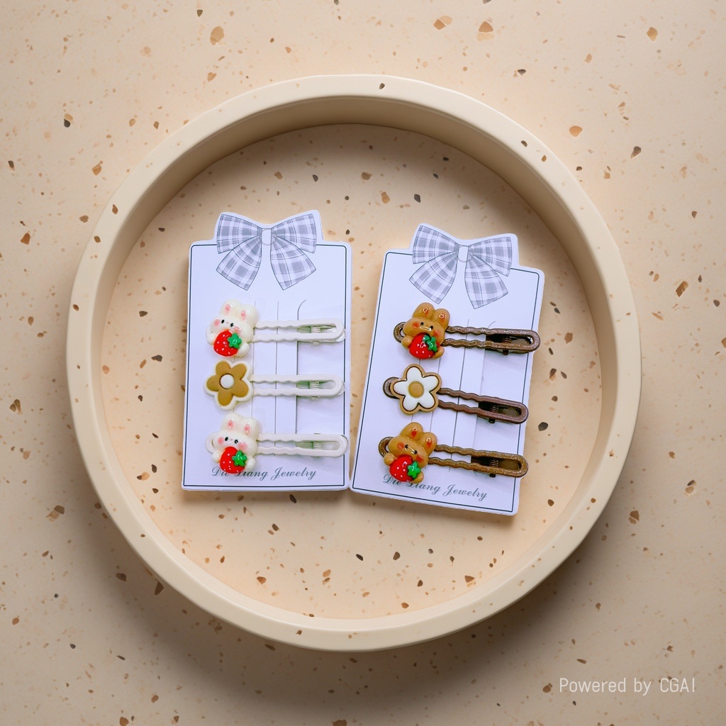发夹/抓夹/饰品/发卡/珍珠抓夹产品图