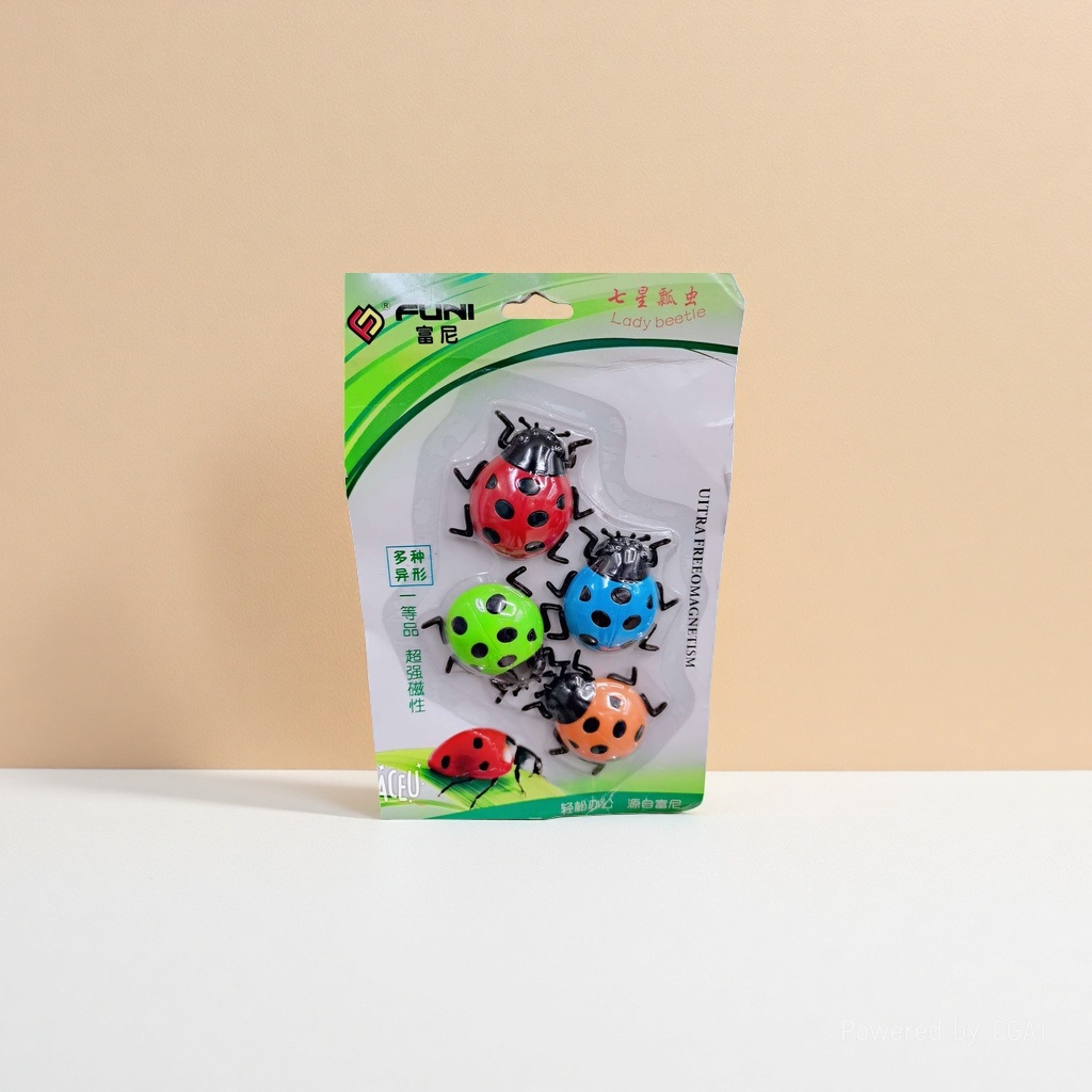 Colorful ladybug magnetic stick toys and magnetic educational toys are suitable for children to play with Application Scenario