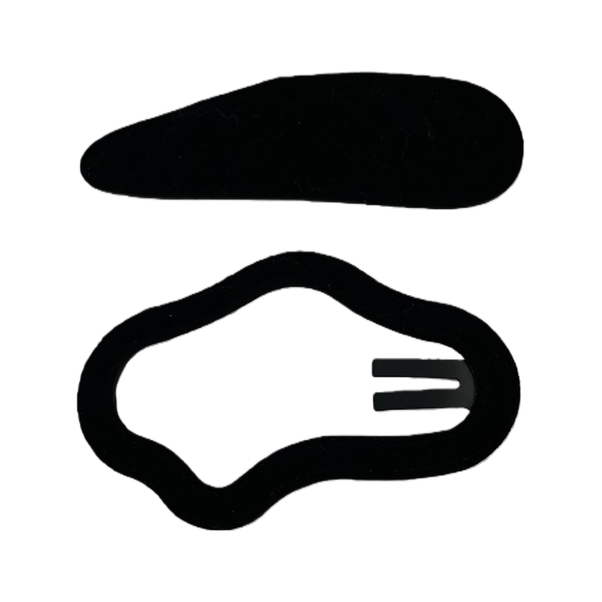 发夹/抓夹/饰品/发卡/珍珠抓夹白底实物图