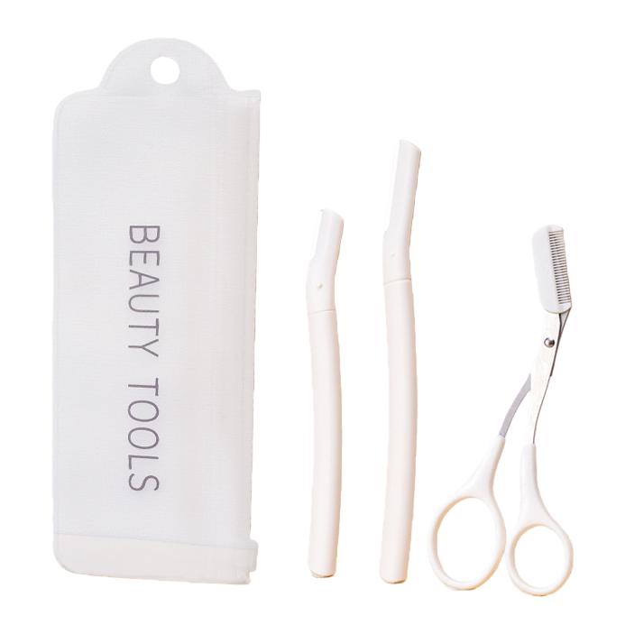 A beginner's eyebrow trimmer set for women, a safe macro eyebrow trimmer for men, suitable for beginners Item Picture