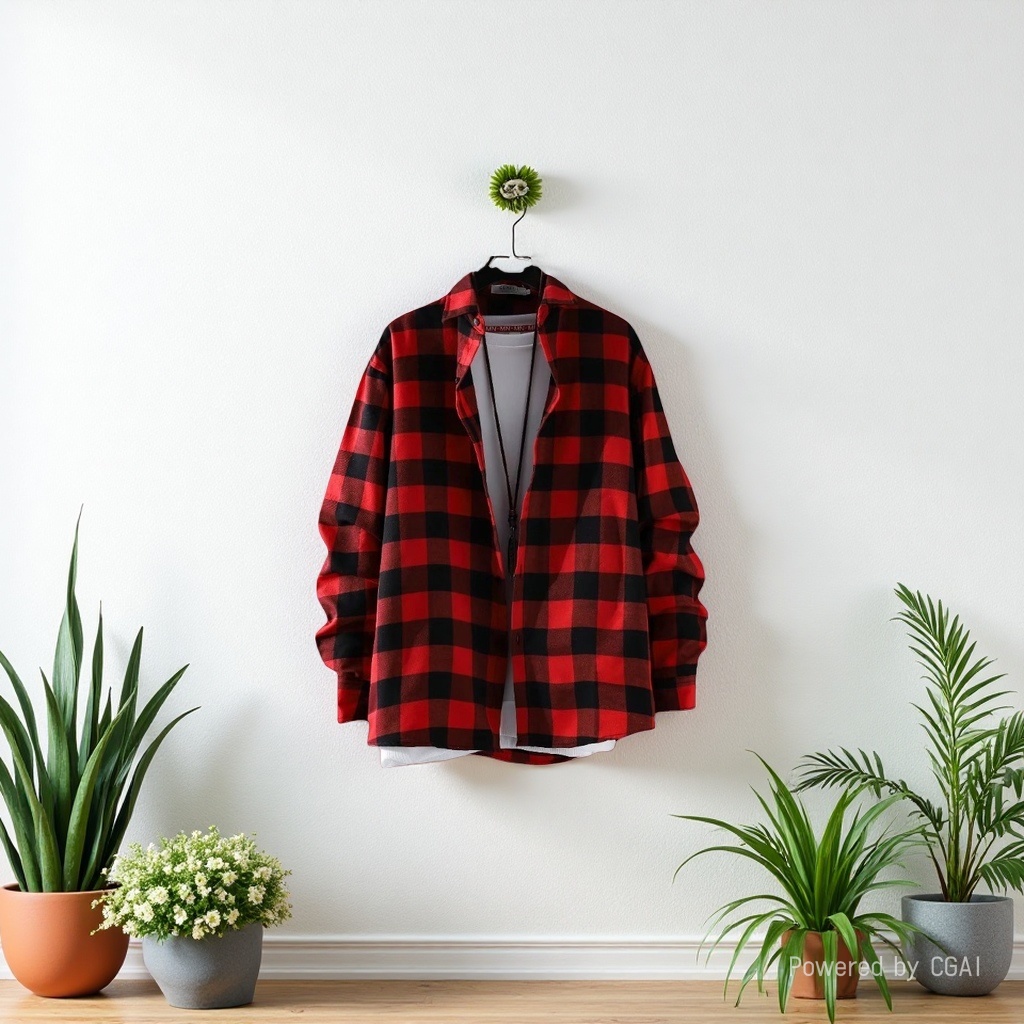 Otoño japonés blanco y negro cuadros camisa manga larga hombre diseño sentido nicho vintage sabor puerto suelto blusa versátil abrigo 105313608 Specification image