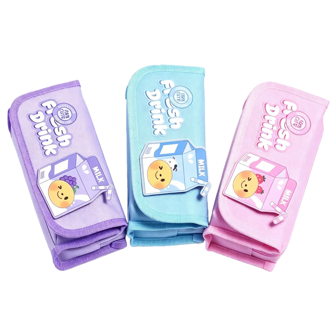 حقائب الحليب الملونة، أقلام، أكياس عمياء، ثلاث طبقات Item Picture