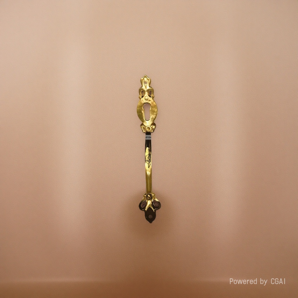 Golden carved French-style cabinet door embedded hardware handle furniture handle Application Scenario