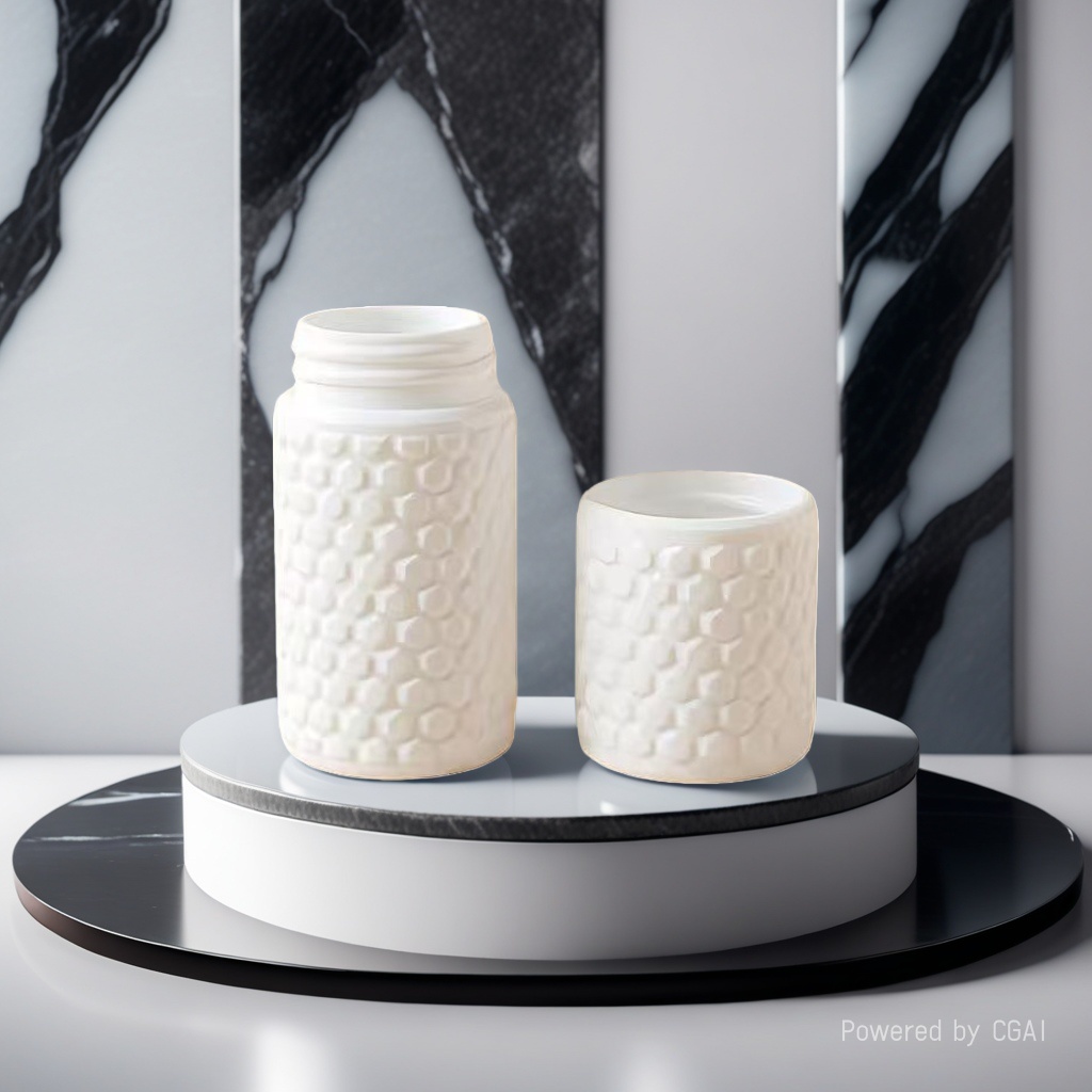 Cross-border 3d printed cotton swab storage box details Picture