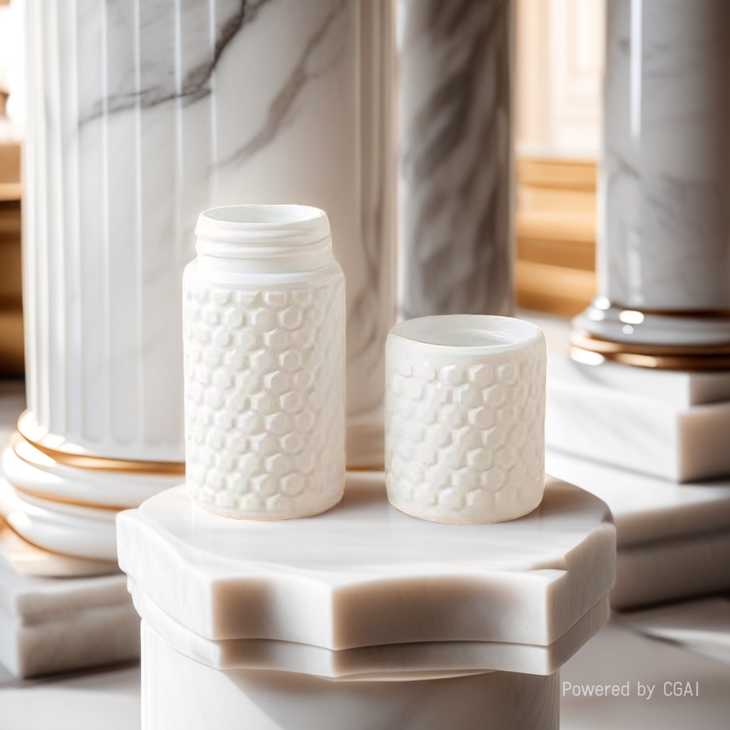 Cross-border 3d printed cotton swab storage box Specification image