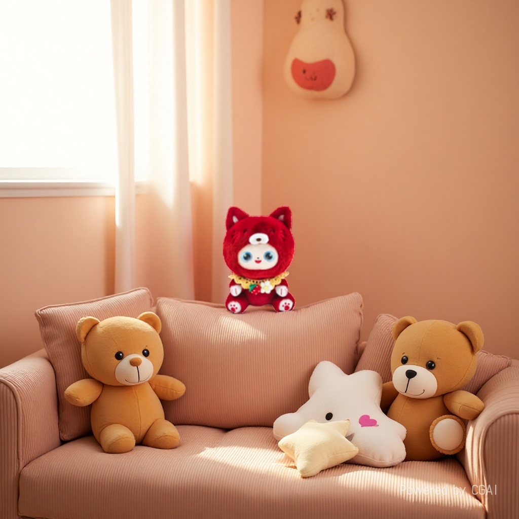 Fengyan AI Smart Companion Plush Toy is an AI toy with AI functions that can have conversations and interact. 165027121 Application Scenario