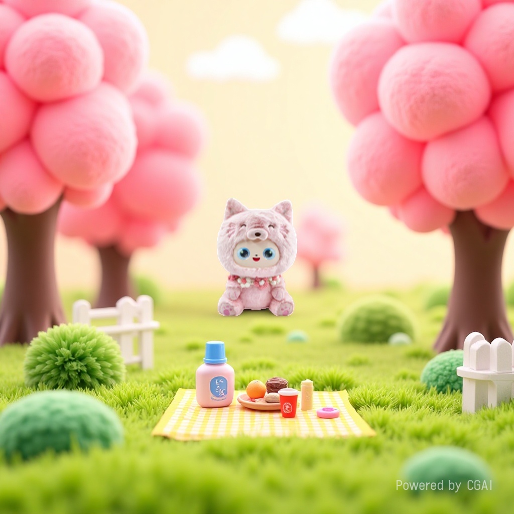 The Mixing AI Smart Companion plush toy is an AI toy with AI functions that can have conversations and interact Item Picture