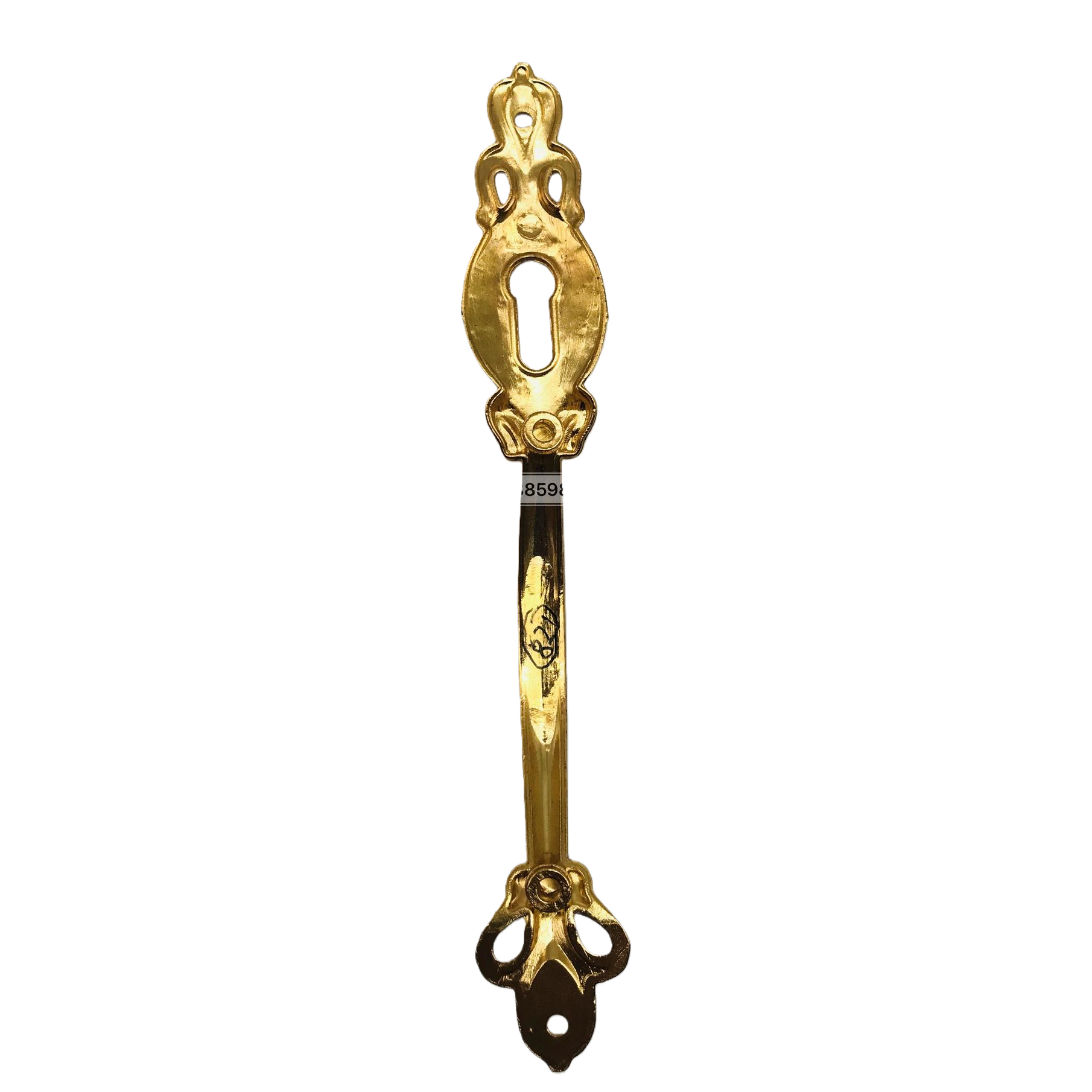 Golden carved French-style cabinet door embedded hardware handle furniture handle Item Picture
