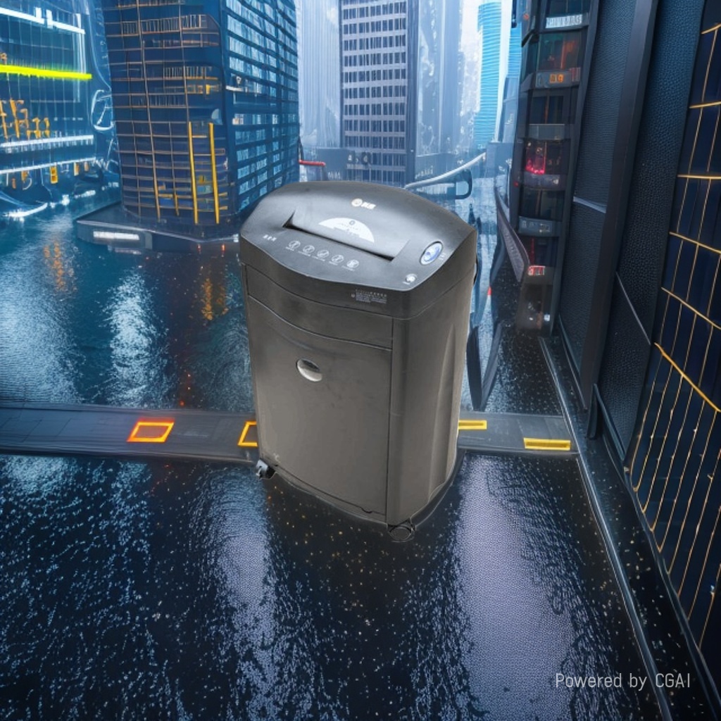 Morning Light Black Shredder, home and office shredder, silent and highly efficient shredder Application Scenario