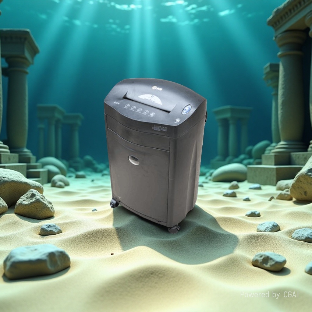 Morning Light Black Shredder, home and office shredder, silent and highly efficient shredder Specification image