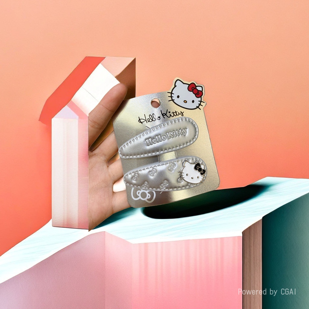 Silver pearl grab hairpin set, accessory grab hairpin Specification image