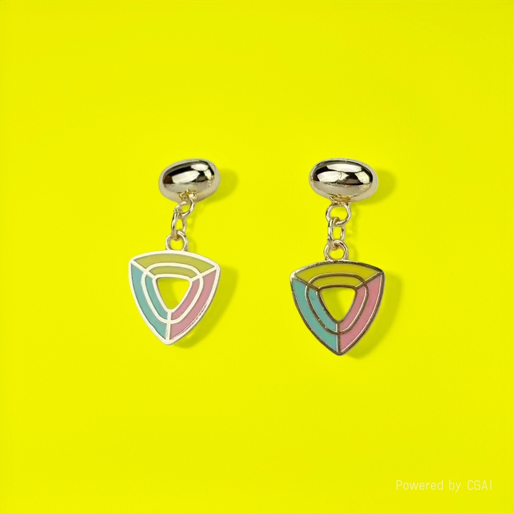 Summer cheerful color earrings with sunflower, horseshoe and pearl flower clusters, original European and American design for women details Picture