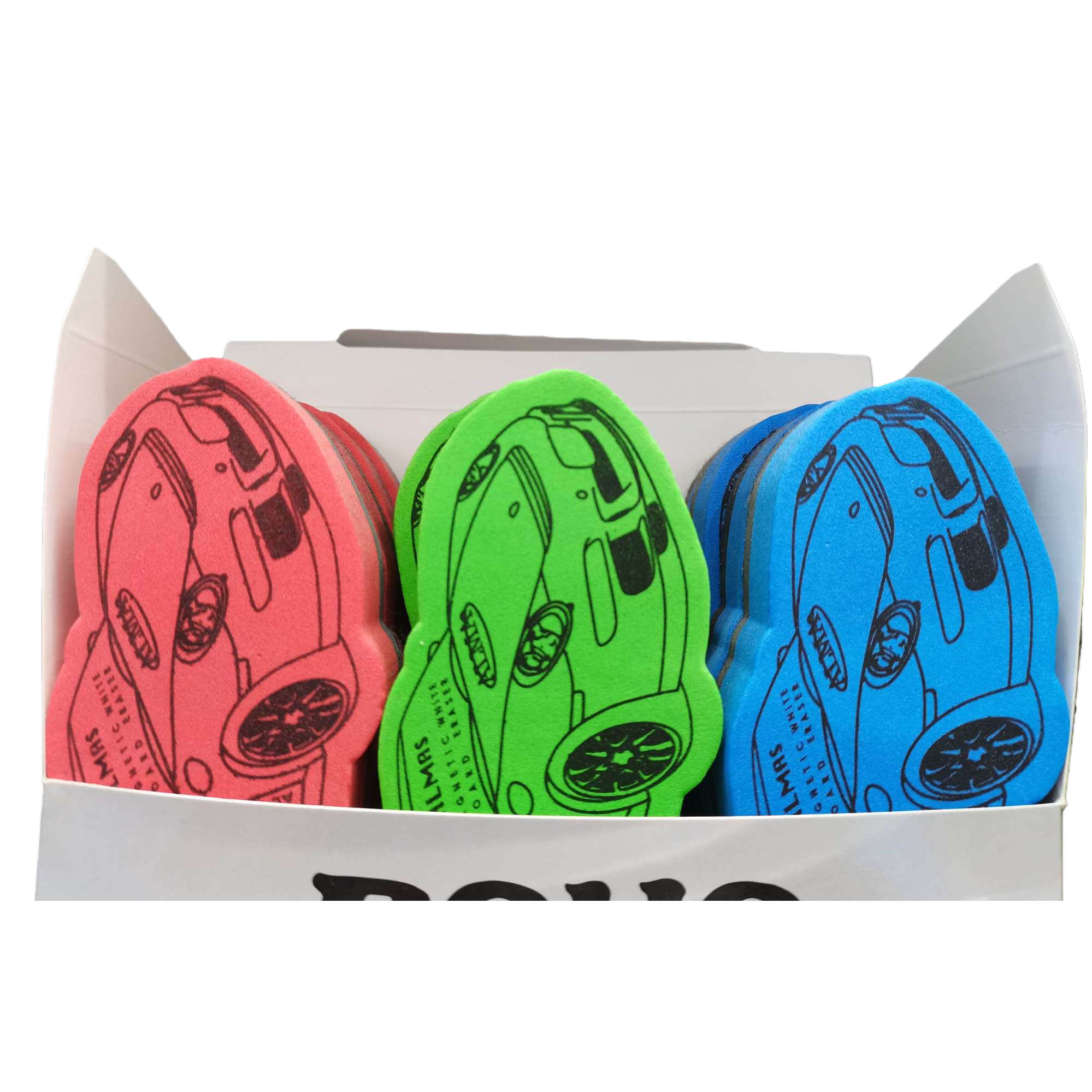 Colorful car-shaped eraser, other drawing stationery, creative cartoon eraser Item Picture