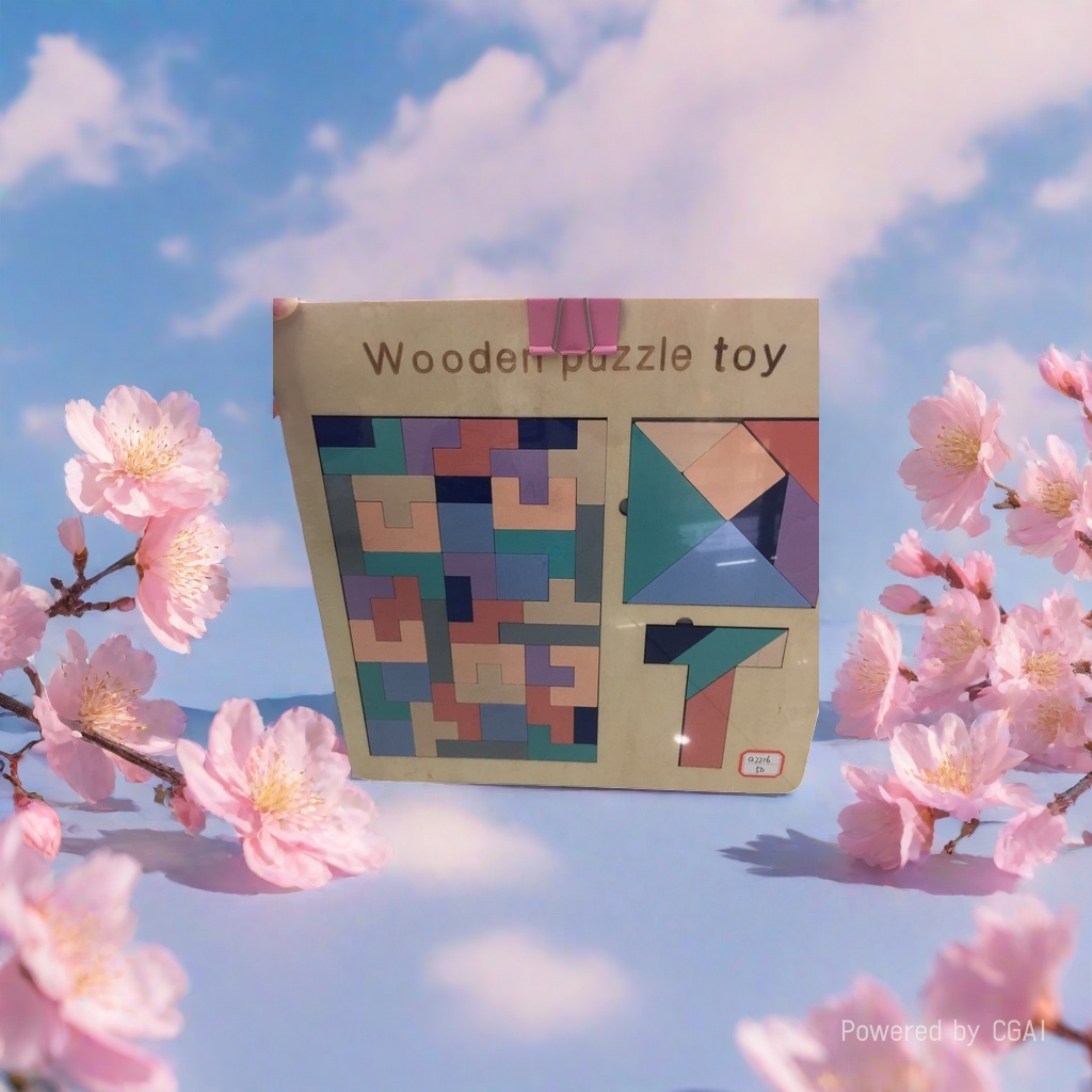 Colorful wooden building blocks Application Scenario