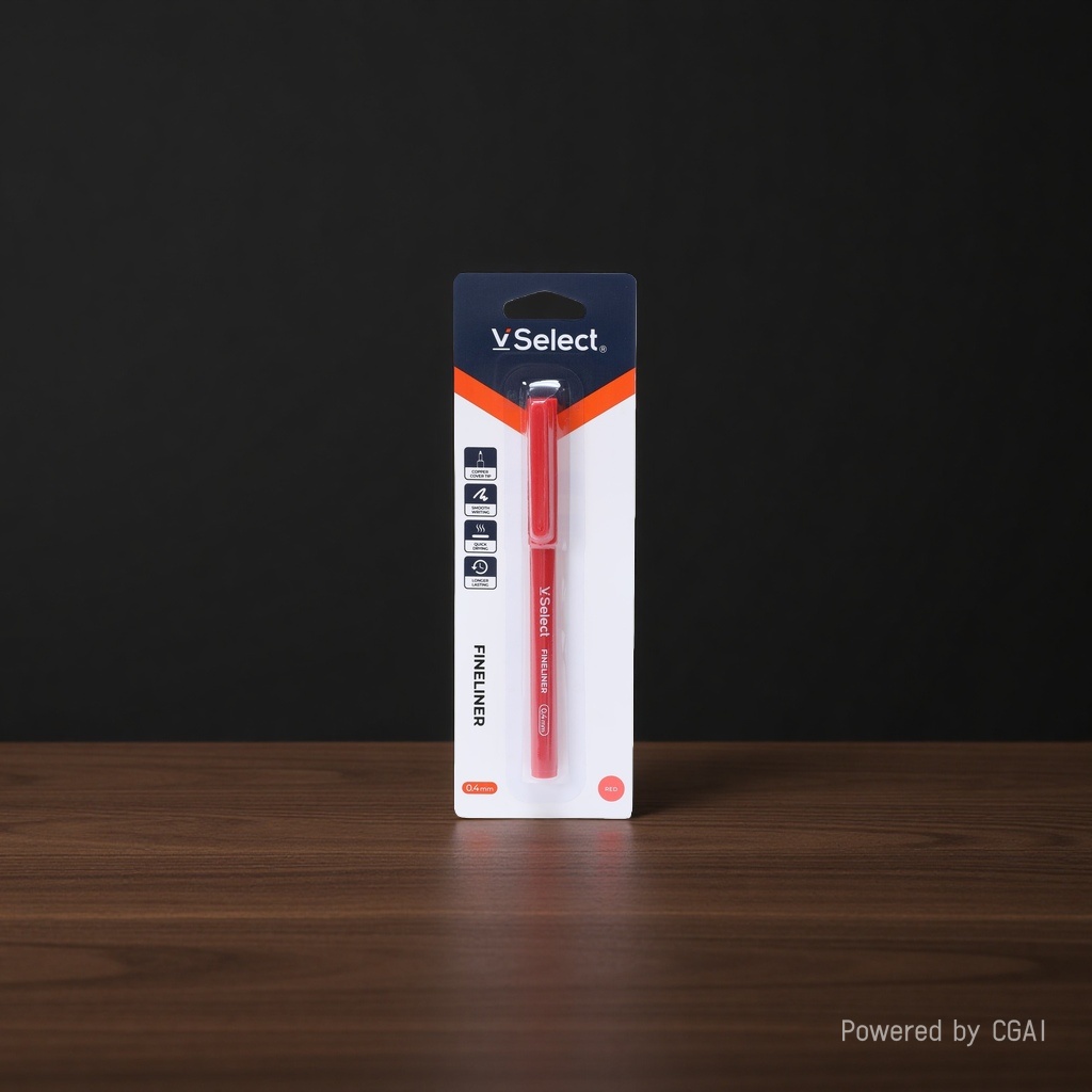 Red 0.4mm signature pen, 1 piece per card, exclusively for foreign trade. Minimum order quantity: one box details Picture