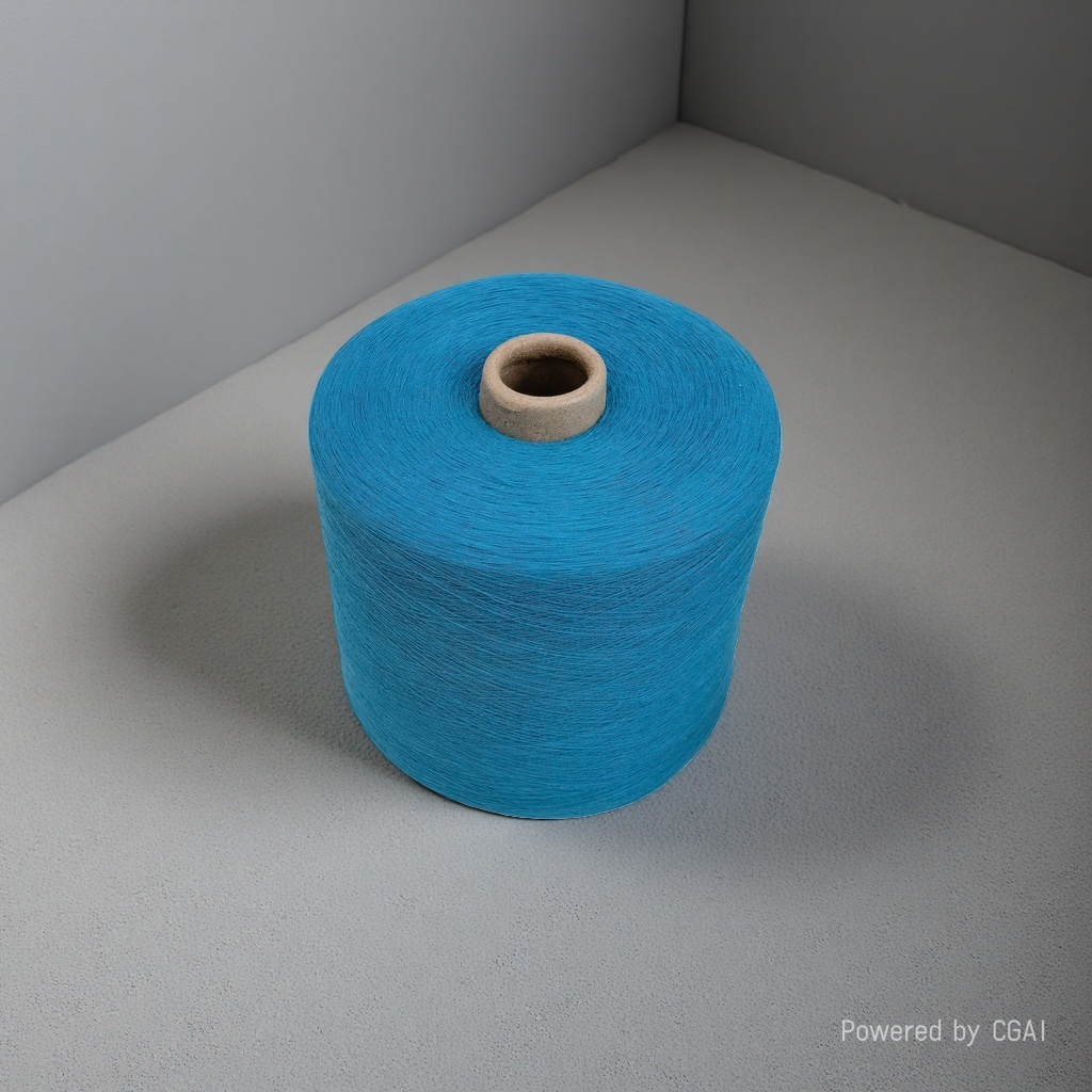 Blue yarn rolls, other yarns, cotton blends, hand-woven woolen yarn, woven filament Application Scenario