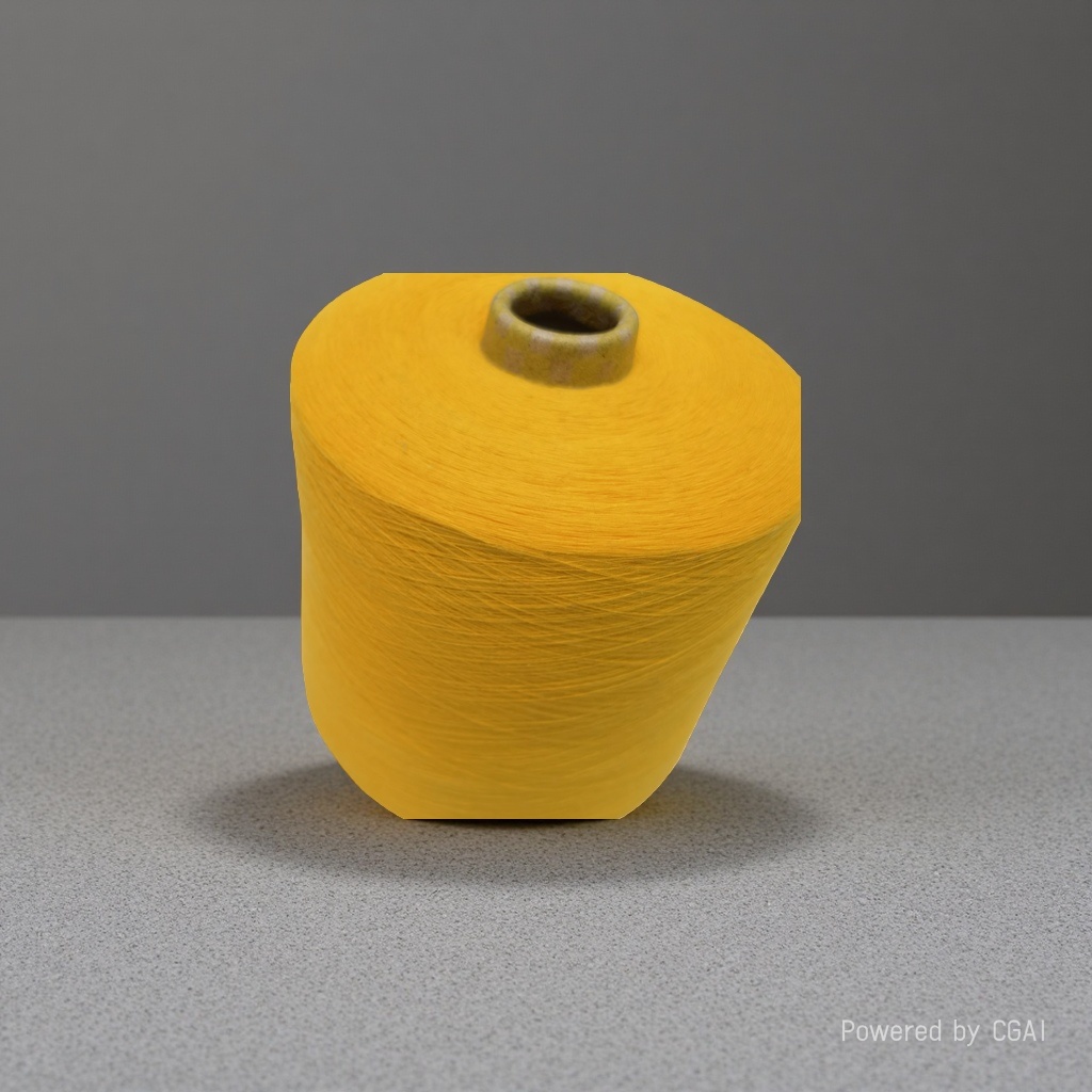 Yellow yarn rolls, other yarns, cotton blends, hand-woven woolen yarn, woven yarn materials Specification image