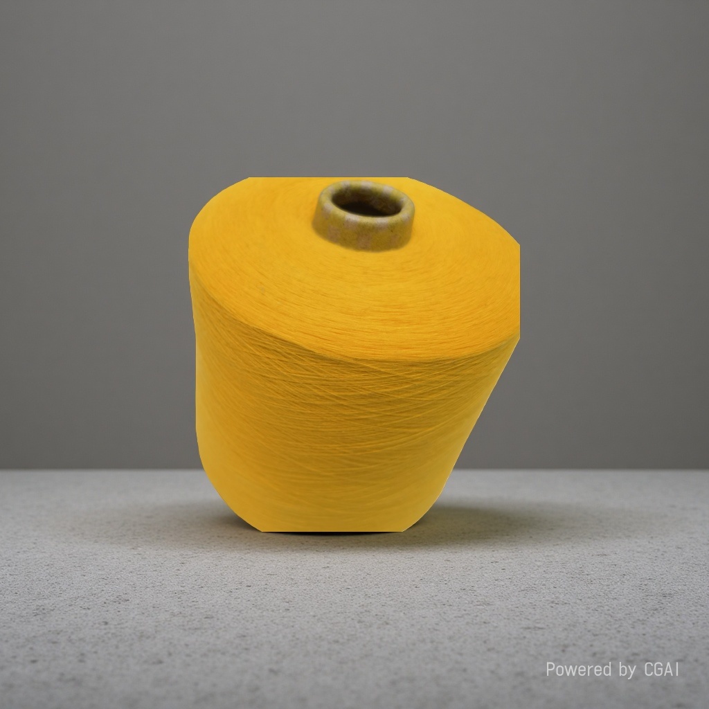 Yellow yarn rolls, other yarns, cotton blends, hand-woven woolen yarn, woven yarn materials Application Scenario