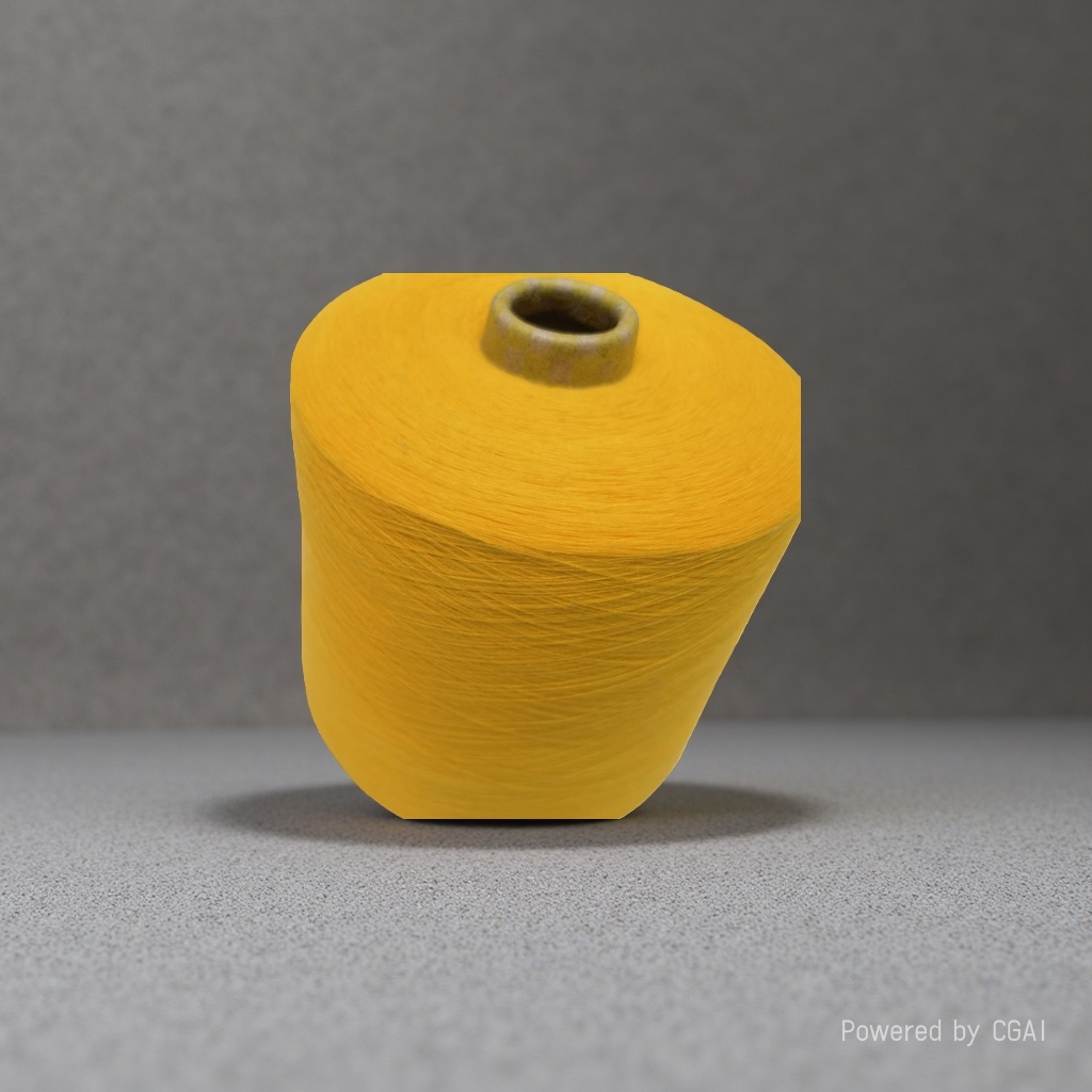 Yellow yarn rolls, other yarns, cotton blends, hand-woven woolen yarn, woven yarn materials details Picture