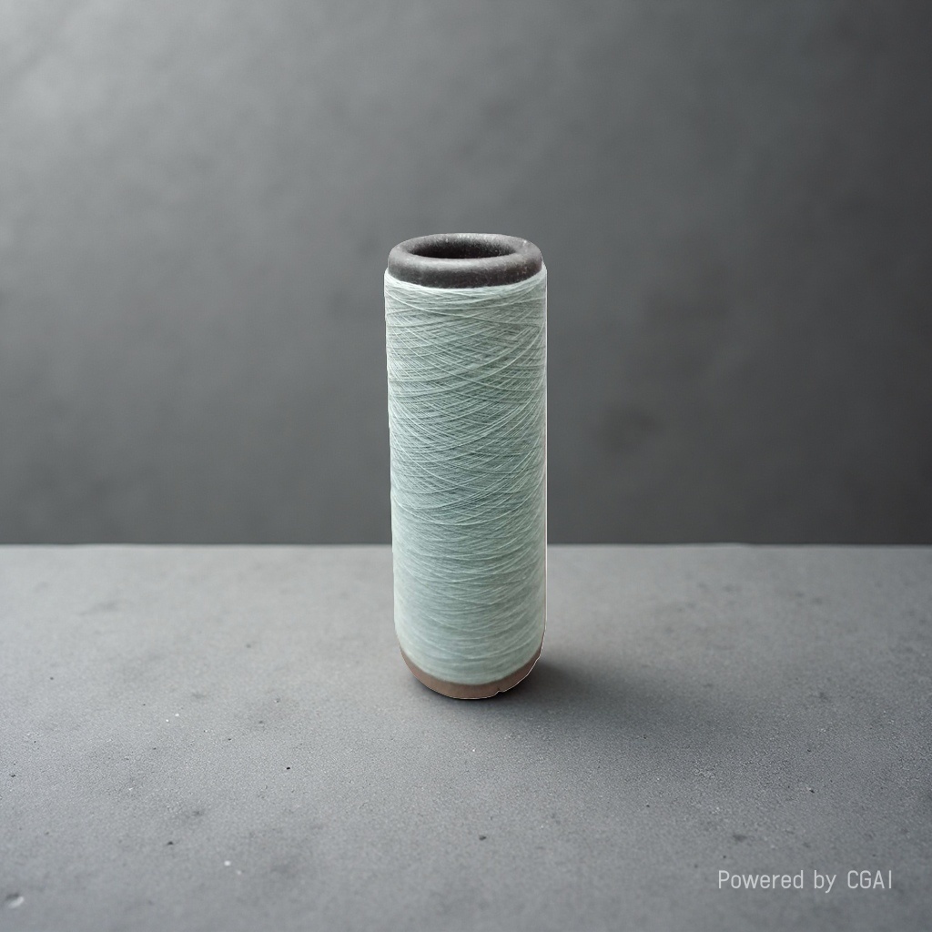 Light green yarn drum spinning equipment special spinning machine parts, industrial-grade durable and environmentally friendly material details Picture