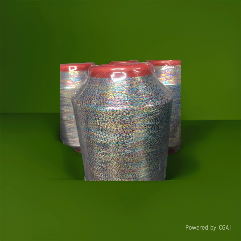 Colored sequined chemical fiber yarn 3075 axle-packed polyester-nylon blended waxed wool Application Scenario