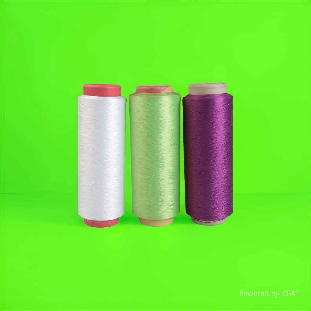 Three rolls of colorful other yarns, multi-color mixed and matched woven woolen yarn, hand-crochet DIY materials