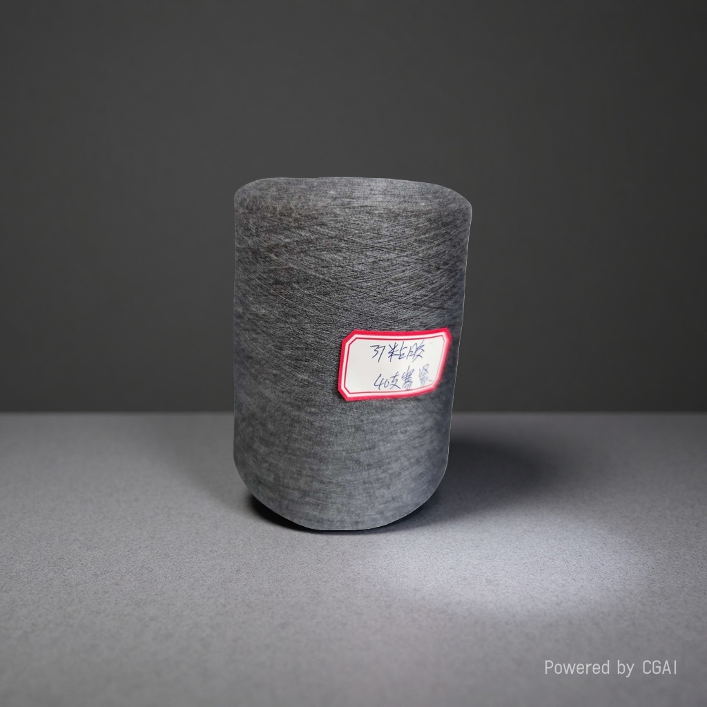 200-meter grey pure cotton yarn tube for household hand-woven knitted woolen yarn Application Scenario