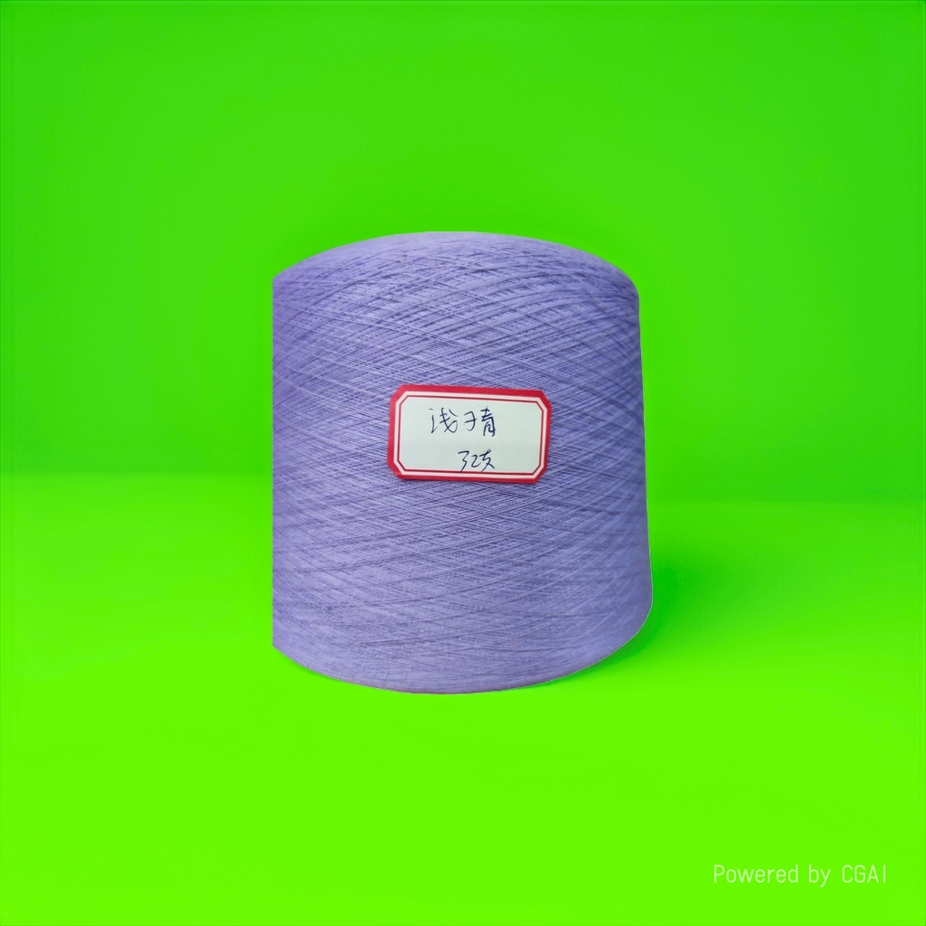 Light purple yarn roll, other yarns, cotton-nitrile blended hand-knitted yarn 100g Specification image