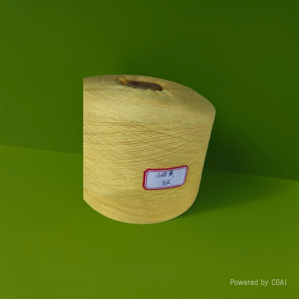 Yellow yarn rolls, other yarns, cotton blends, hand-woven woolen yarn, woven yarn balls Application Scenario