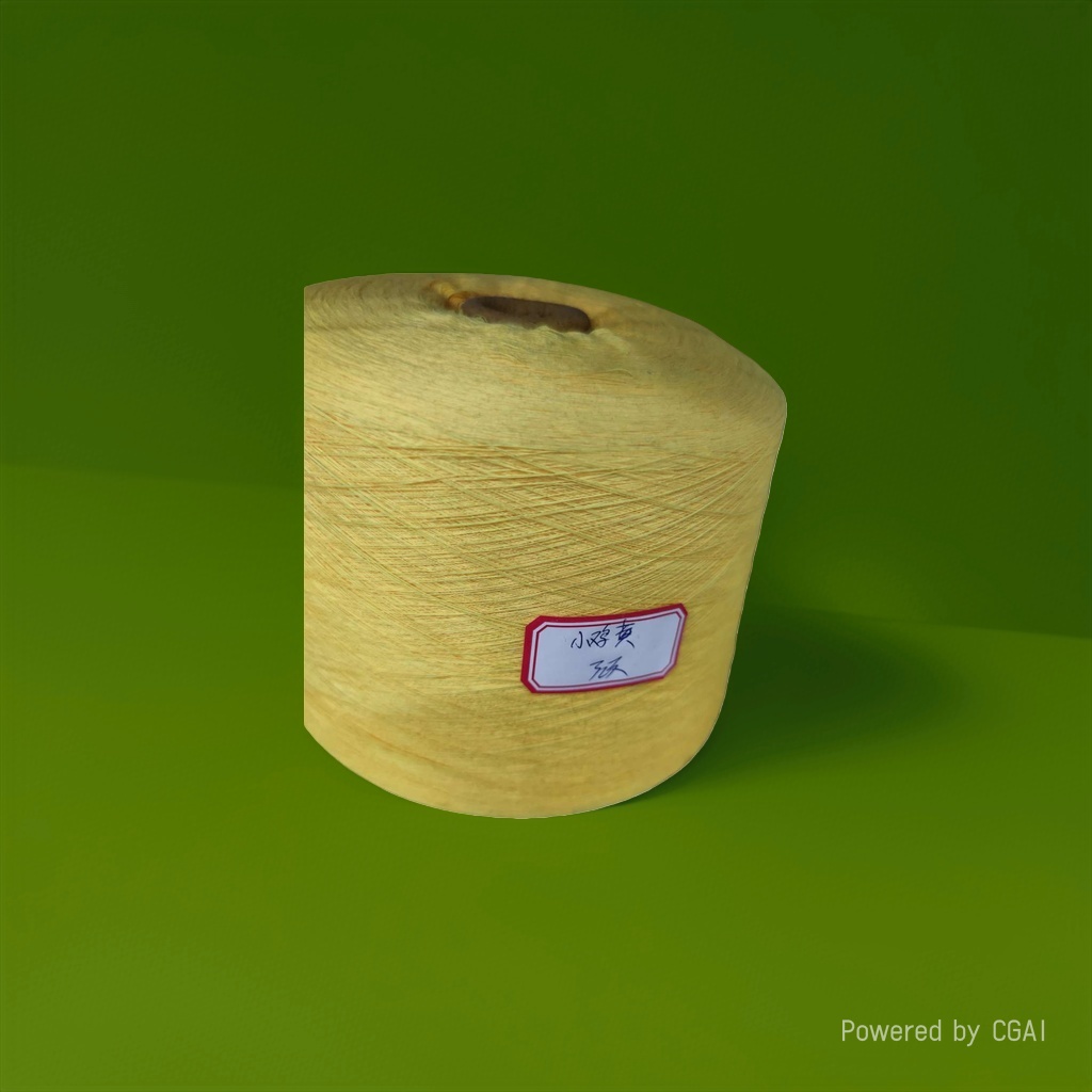 Yellow yarn rolls, other yarns, cotton blends, hand-woven woolen yarn, woven yarn balls details Picture