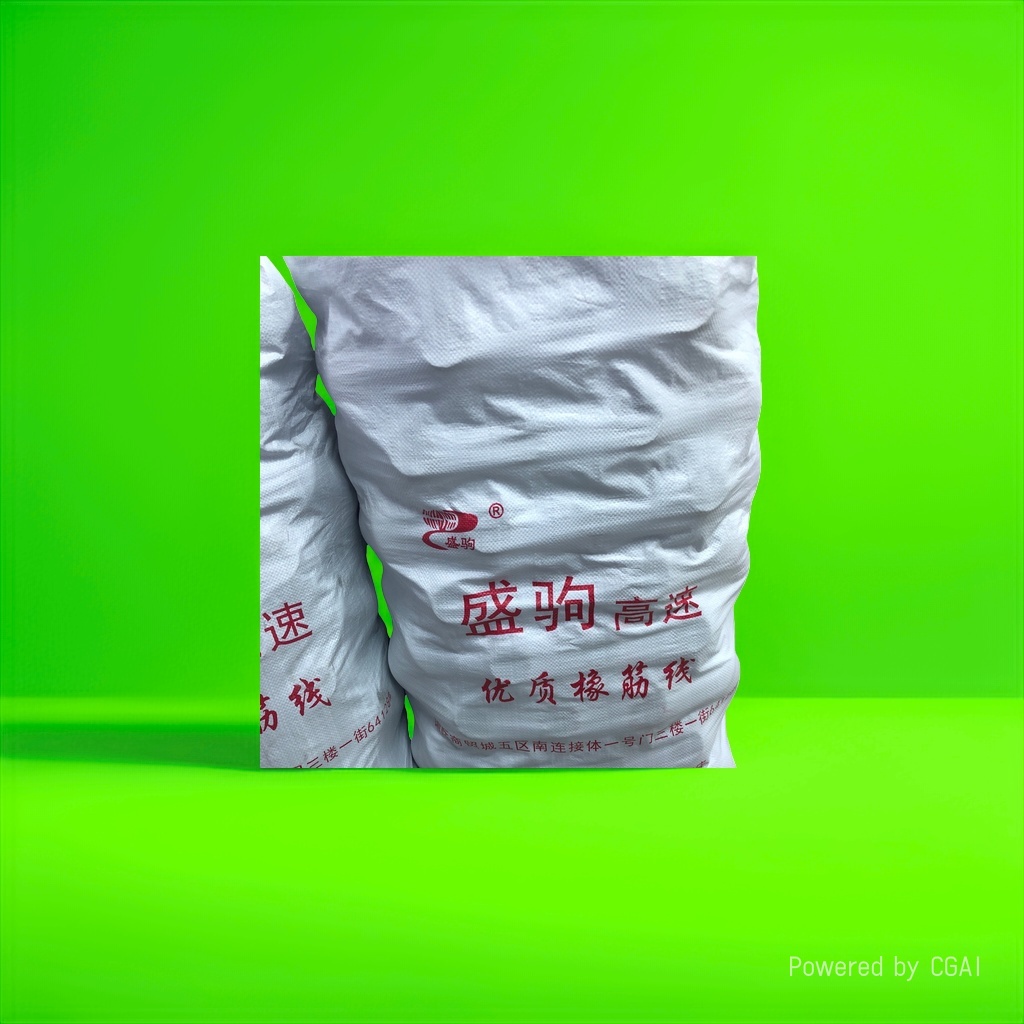 White woven bags, ton bags, green woven bags, woven luggage bags, other engineering plastics, Shengtuo high-speed high-quality rubber bands and threads details Picture