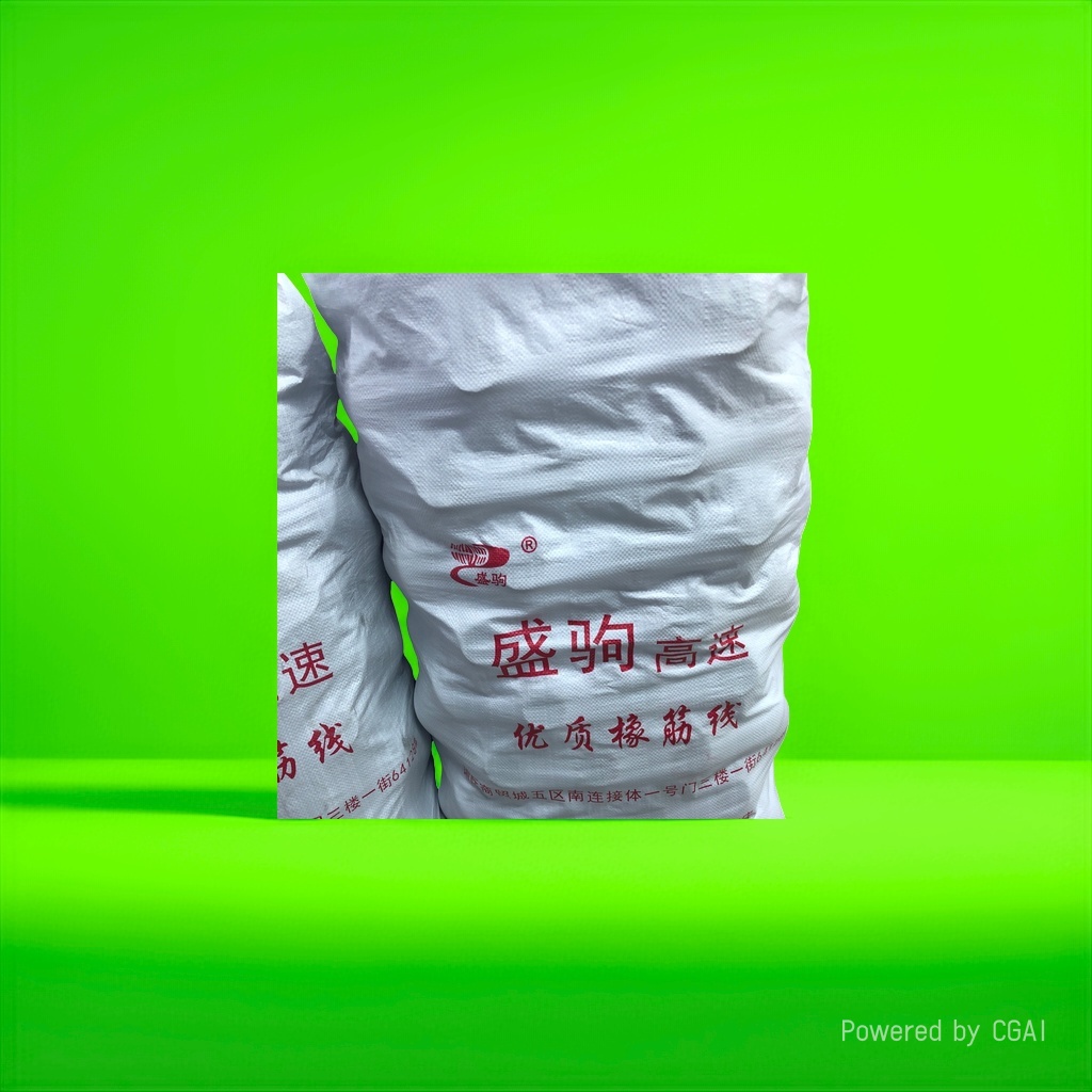White woven bags, ton bags, green woven bags, woven luggage bags, other engineering plastics, Shengtuo high-speed high-quality rubber bands and threads Application Scenario