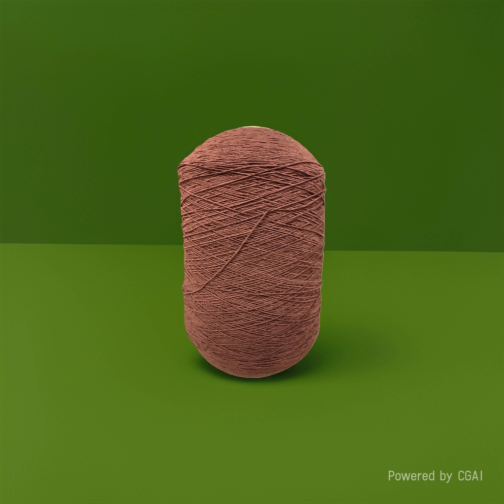 Brown yarn balls, other yarns, hand-knitted woolen yarn, knitted yarn, cotton and linen blends details Picture