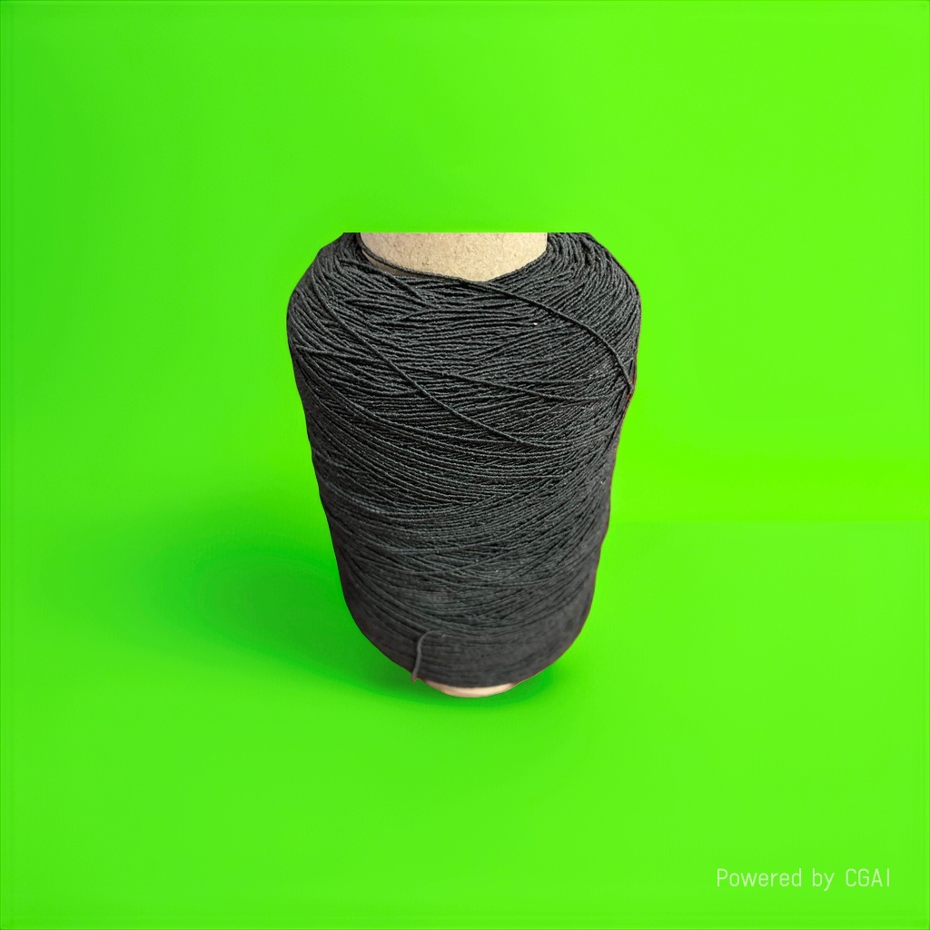 6 strands of black polyester sewing wax thread with iridolent colors, hand-woven special thread for shoes