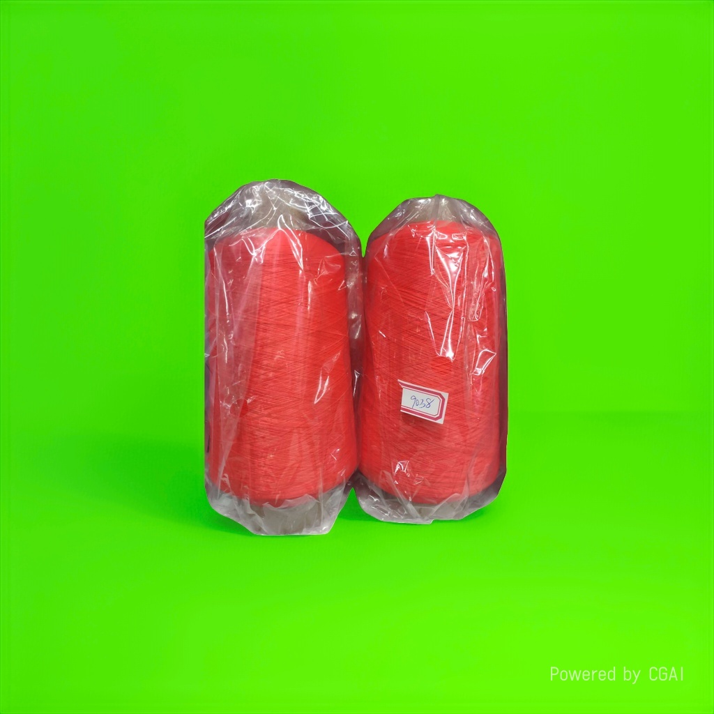 Wholesale of orange-red yarn for hand-knitted shawls, 180g of knitting yarn details Picture