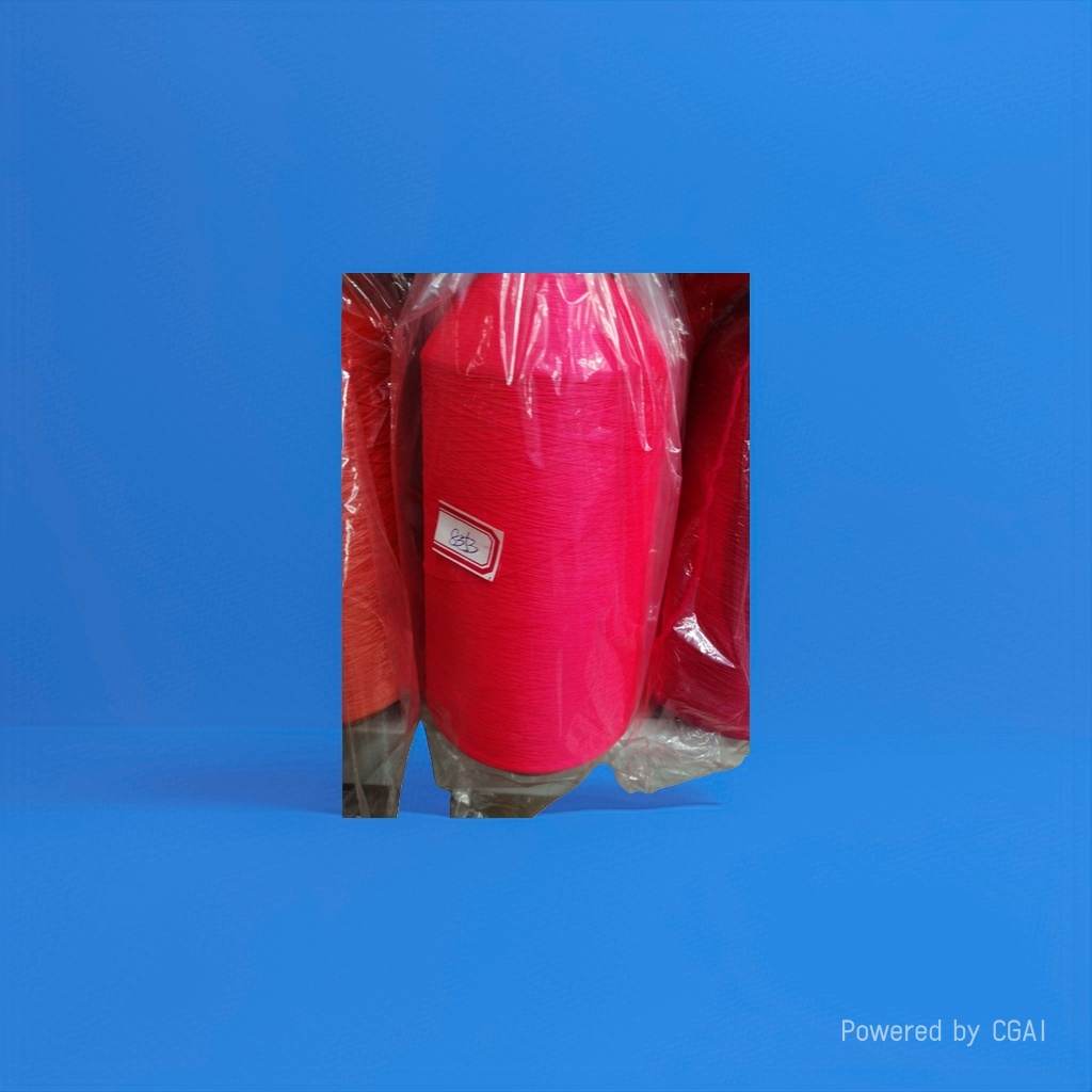 Bright pink spool sewing machine accessories, edge stitching, decorative stitching, for DIY by hand Application Scenario