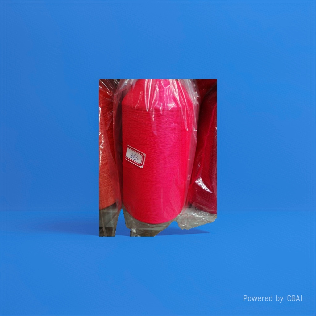 Bright pink spool sewing machine accessories, edge stitching, decorative stitching, for DIY by hand