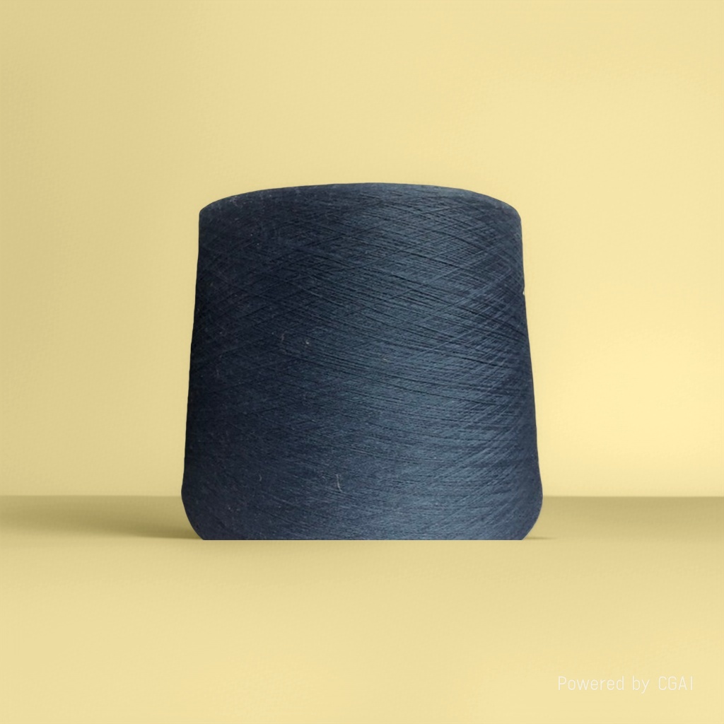 100g deep blue milk-cotton yarn roll for babies, soft and skin-friendly yarn Application Scenario