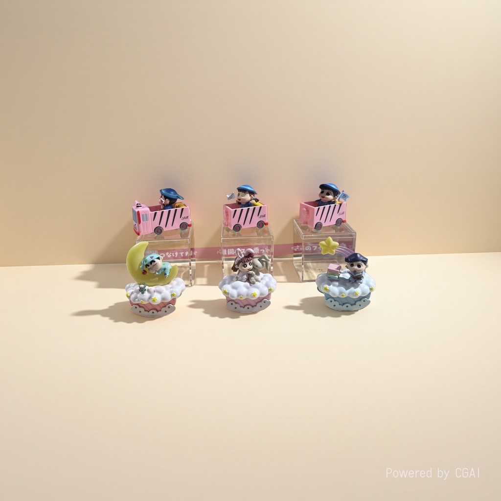 Mangniu Pink Kindergarten school Bus Toy Set, Police car model, Blind box, small car details Picture