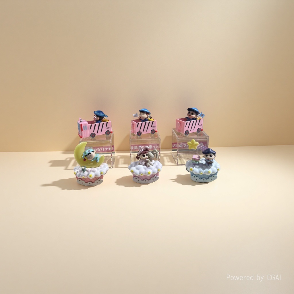 Mangniu Pink Kindergarten school Bus Toy Set, Police car model, Blind box, small car Application Scenario