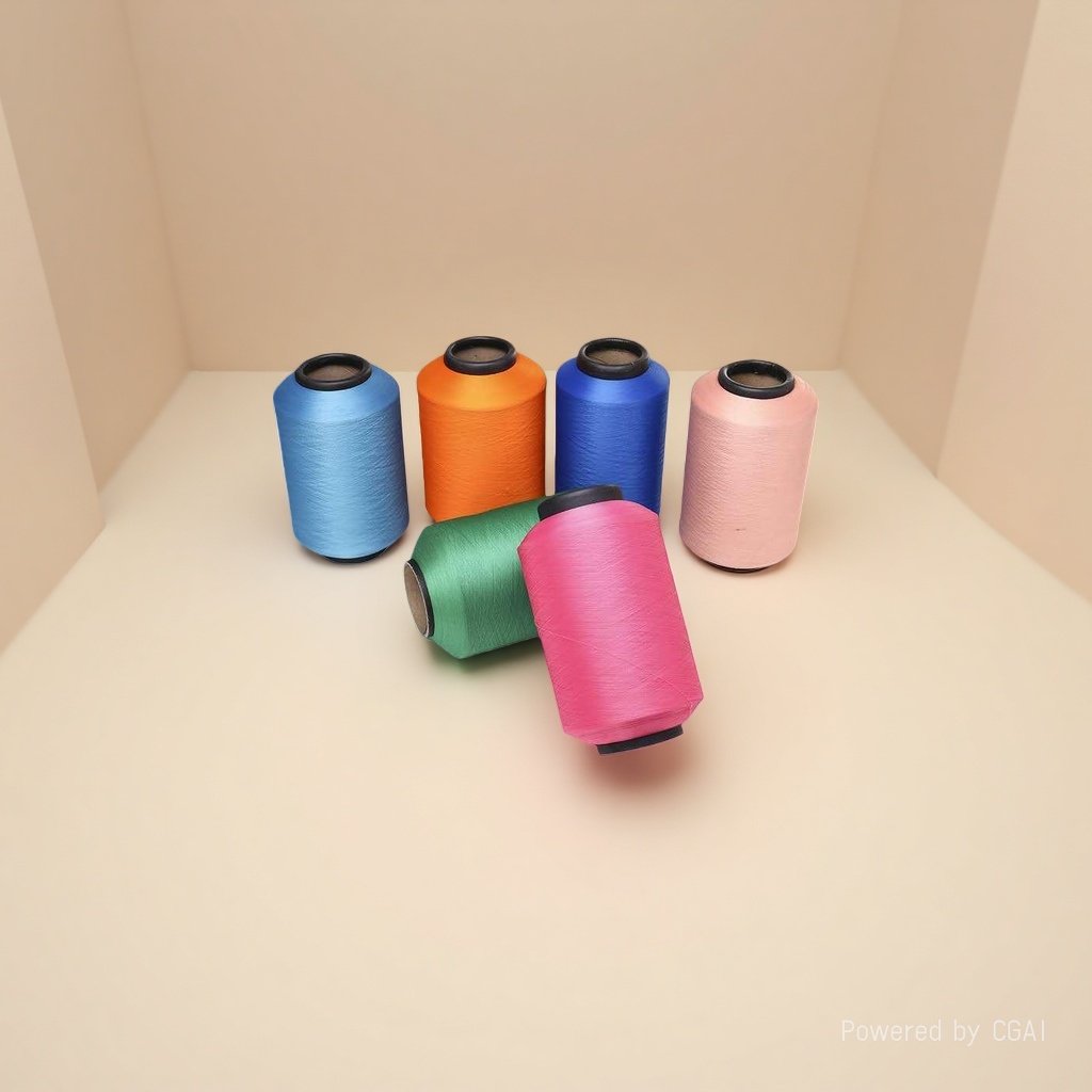 Fancy yarn rolls of colored segments dyed Chenille yarn Application Scenario