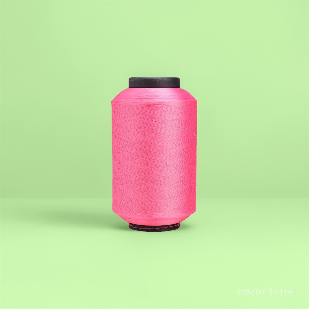 The No. 72 jade thread pink spool is woven with steel wire wax rope to create 6 strands of iridescent wax thread Specification image