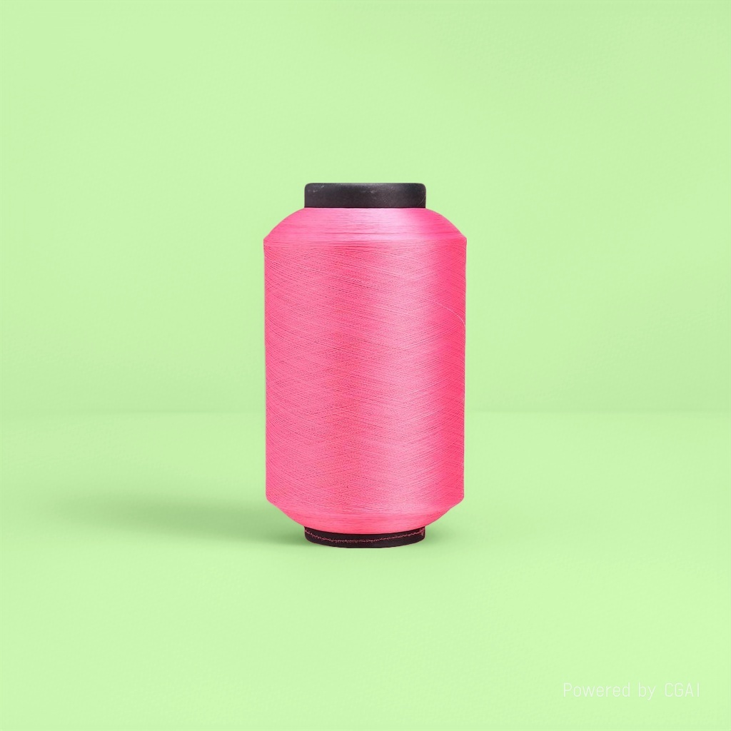 The No. 72 jade thread pink spool is woven with steel wire wax rope to create 6 strands of iridescent wax thread details Picture