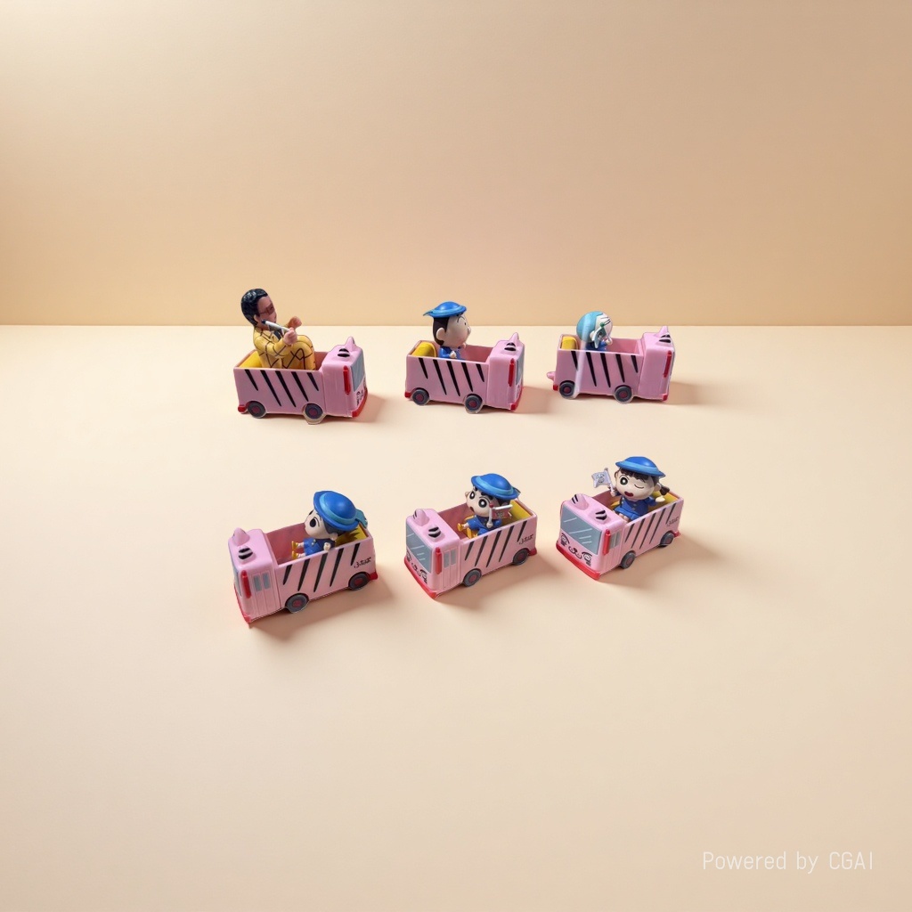 Pink school bus toy set: Children's four-wheel off-road vehicle, adults can ride in four-wheel drive children's toy vehicle Specification image