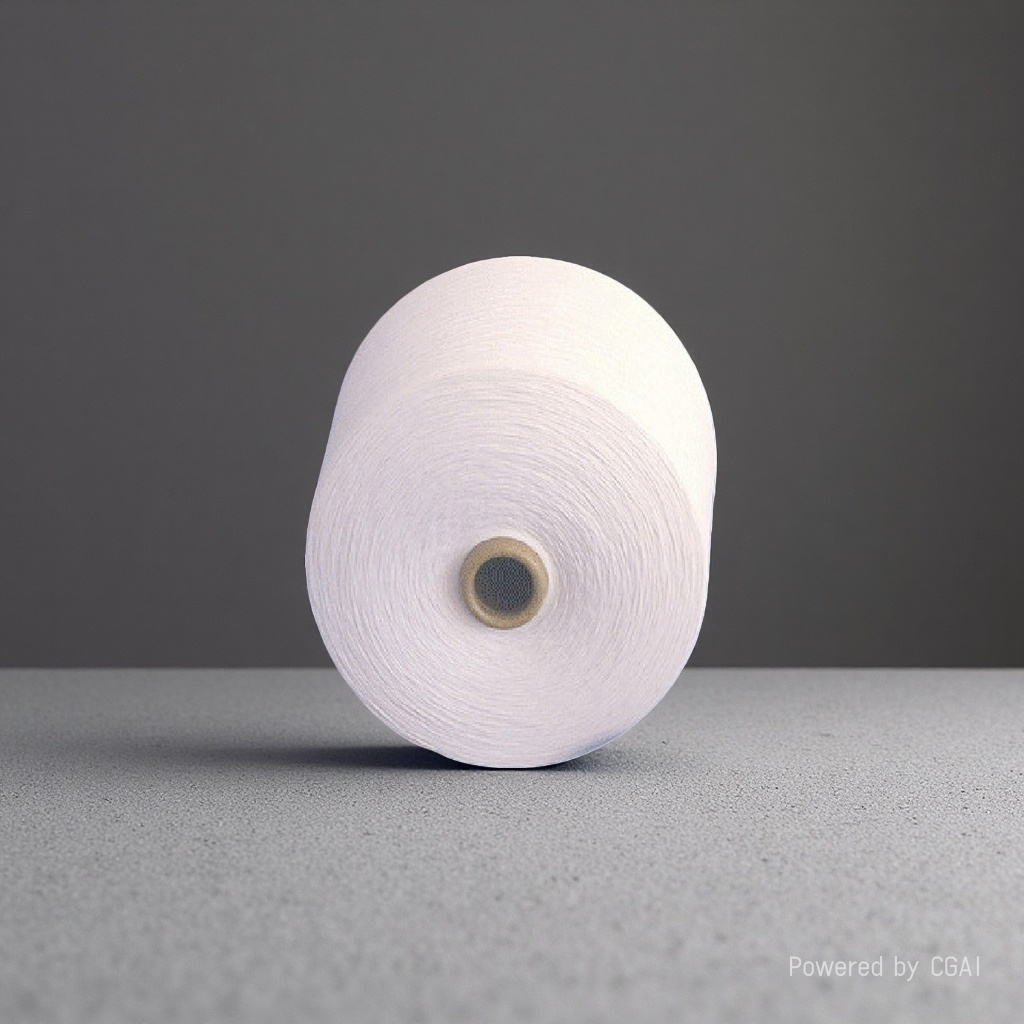 White yarn tubes are used for DIY hand-woven wool, and the cotton yarn rolls are detachable