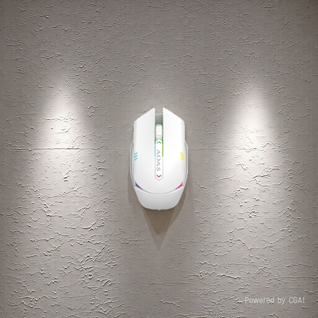 White transparent wireless charging mouse, wireless mouse pen, ergonomic, silent office Specification image