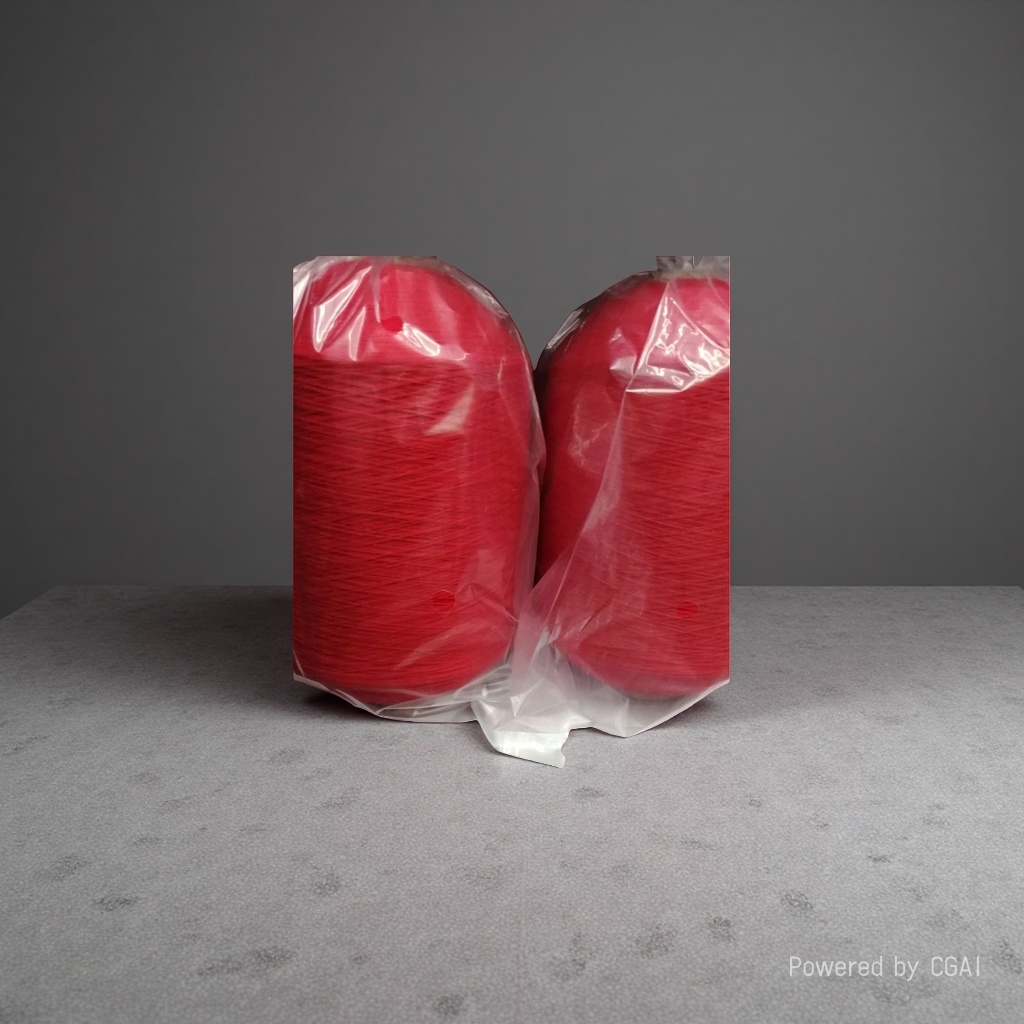 Red No. 72 jade thread, steel wire, wax rope, braided rope, 6-strand iridescent thread details Picture