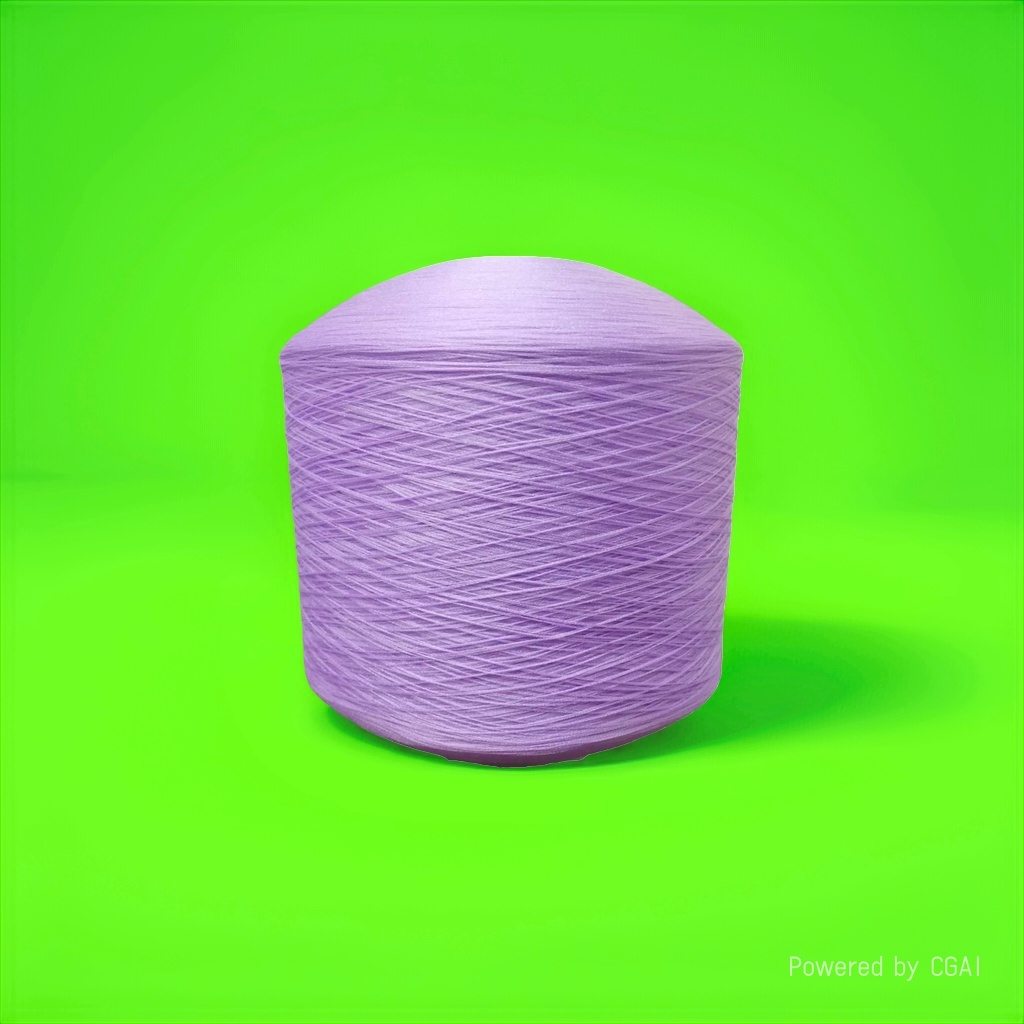 Purple yarn can be rolled into other yarns for DIY weaving. It can be split into multiple strands Application Scenario