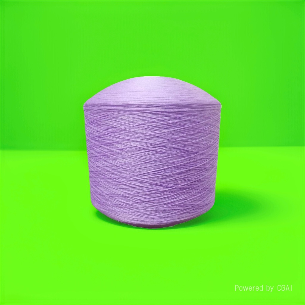 Purple yarn can be rolled into other yarns for DIY weaving. It can be split into multiple strands details Picture